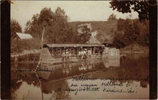 1903 Szováta, Sovata; tó, fürdő / spa, lake, bath. photo (EK)