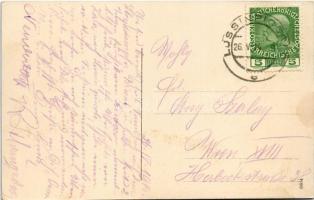 1914 Mali Losinj, Lussinpiccolo; Yacht Ul (Uhl) z Osztrák-Magyar Haditengerészeti vitorlása / K.u.K....