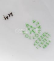 2 db porcelán: Sevilla porcelán madarak. Kis lepattanással m: 18 cm + Hollóházi madár pár, kézzel fe...