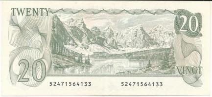 Kanada 1979. 20D T:F szép papír
Canada 1979. 20 Dollars C:F fine paper
Krause P#93c