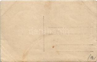 Osztrák-Magyar Haditengerészeti légpárnás csónak matrózokkal / K.u.K. Kriegsmarine Versuchgleitboot ...