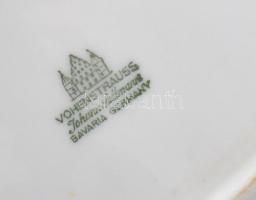 Wohenstrauss halas tál. Matricás, jelzett, kis kopással 36x25 cm