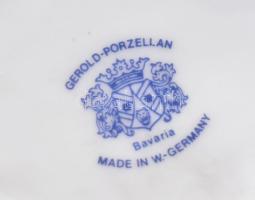 3 porcelán dobozka Gerlad Tettau jelzett, hibátlan 8/ cm