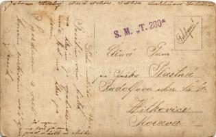 K.u.k. Kriegsmarine S.M. Tender "200", Matrosen. photo (EK)