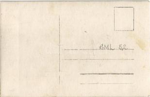 K.u.K. Kriegsmarine Seeminenlichter SML 52 / Osztrák-magyar haditengerészeti aknarakó hajó. photo (f...