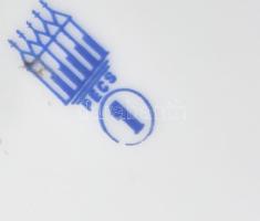 Zsolnay retro mintás váza. Matricás, jelzett, hibátlan 19 cm