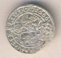 Lengyelország 1666AT 6gr Ag János Kázmér T:3 peremtöréssel