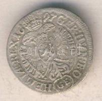 Csehország 1697. 3Kr Ag I.Lipót T:3/4