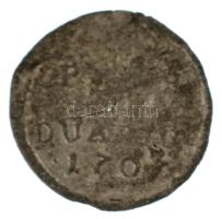 1707KB Duarius Ag I. Lipót (0,41g) T:F ü., hajlott Huszár: 1499., Unger II.:1105.