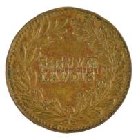 ~1900. Bronz Katonai Érdemérem (Signum Laudis) miniatűrje, fül nélkül (17mm) T:VF