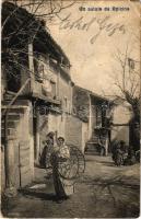 1913 Opicina, Opcina (Trieste); street (EK)