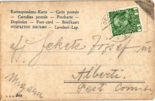 1913 Opicina, Opcina (Trieste); street (EK)