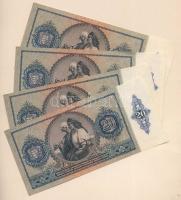 1941. 20 P (4x) egymásutáni sorszámokkal T:I