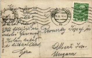 1913 Maribor, Marburg a. D.; Reichsbrückenbau im Feber 1913. F. Erben / bridge construction in Febru...