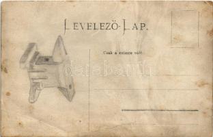 Sérült magyar katona / Hungarian injured soldier. photo (EB)