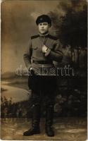 1916 Orosz katona / WWI Russian soldier. photo