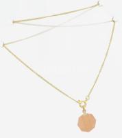 14K arany (Au) nyaklánc medállal jelzett 3,75 g 40 cm