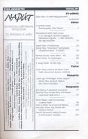 2009 Napút. XI: évf. 6. sz. 2009. augusztus. Csáth-szám, 128 p. + Sárközi László: Csikágó. Szonettci...