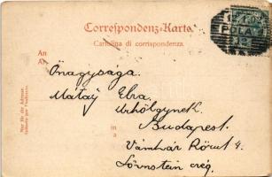 1902 Pola, Pula; Riva, Stabsgebäude / Osztrák-Magyar Haditengerészet palotája / Austro-Hungarian Nav...