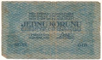Csehszlovákia 1919. 1K T:VG
Czechoslovakia 1919. 1 Koruna C:VG
Krause 6.a