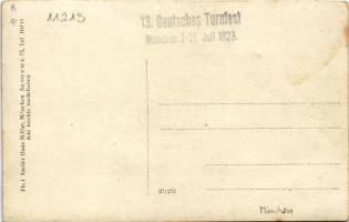 1923 München, Munich; 13. Deutsches Turnfest / 13th German Gymnastics Festival. Phot. Atelier Hans M...