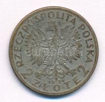 Lengyelország 1934. 2Zl Ag "Hedvig" (ritkább évjárat!) T:VF patina 
Poland 1934. 2 Zloty ...
