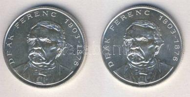 1993. 200Ft Ag "Deák" (2x) T:BU,2