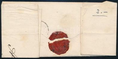 1867 5kr levélen "SIMONTORNYA" - Pest