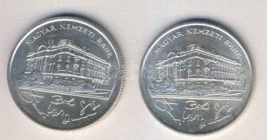 1993. 200Ft Ag "MNB" (2x) T:BU/2