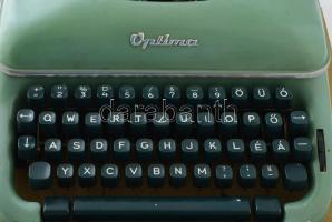 Optima írógép, táskában, jó állapotban