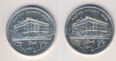 1993. 200Ft Ag "MNB" (2x) T:BU/2