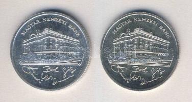 1993. 200Ft Ag "MNB" (2x) T:BU/2