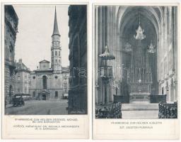 Wien, Vienna, Bécs; XXIII. Eucharistischer Welt-Kongress - 12 pre-1945 postcards