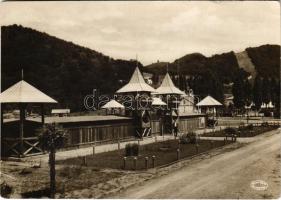 1935 Farkaslyuk, Rimamurányi-Salgótarjáni Vasmű Rt., Kőszénbánya, Munkás szabad fürdő. Csiky Foto (EK)