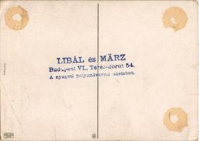 Carl Zeiss Jena szemüveg reklám - Hátoldalon "Libál és März" reklám / Zeiss eye glasses ad...