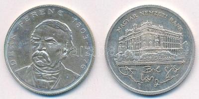 1992. 200Ft Ag "MNB" + 1994. 200Ft Ag "Deák" T:AU,XF patina, karc
Adamo F13, F1...