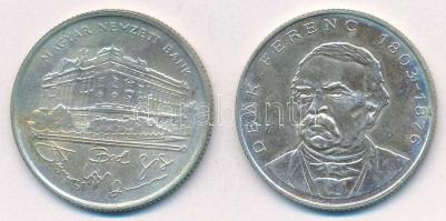 1993. 200Ft Ag "MNB" + 1994. 200Ft Ag "Deák" T:AU,XF patina, kis karc
Adamo F13...