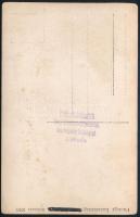 cca 1910 Abbáziam hajókirándulás, Edmund Jellusich pecséttel jelzett fotólapja,