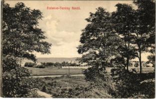 Balatonberény-fürdő, vasút. Mérei Ignác 1910.