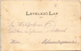 Békéscsaba, Vasút utca, Házi kenyérsütöde és lisztraktár, Frnda Miklós üzlete. Tevan Adolf kiadása (...