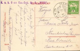 1915 Maroshévíz, Toplita; Bánffy fürdői vízesés. Walter Ede kiadása / Baia Banffy / spa, waterfall +...