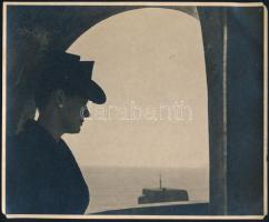 cca 1940 Jelzés nélküli vintage művészfotó 22x18 cm