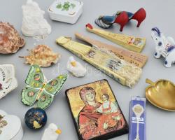 Sokdarabos bolhapiac tétel, közte érdekes darabokkal, változó méretben és állapotban