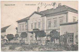 1913 Zajzon, Zaizon-fürdő, Zajzonfürdő, Baile Zizin; Fürdő szálloda / spa hotel (EK)