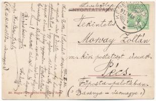 1912 Búzásbesenyő, Valea Izvoarelor; Csutora (kulacs, csobolyó, bordika, stb.) Székely Gyula rekláml...