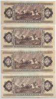 1980. 50Ft + 1986. 50Ft (6x) + 1989. 50Ft T:F közte szép papír