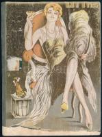 cca 1940 Bohém mulató Rákóczi út 36. 16 oldalas reklámokat tartalmazó füzet kissé gyűrött