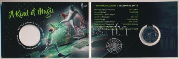 2019. 50Ft Cu-Ni "Vívó-Világbajnokság" első napi veret sorszámozott emléklapon "04239...