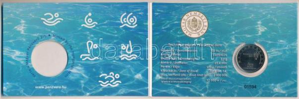 2017. 50Ft Cu-Ni "FINA Vizes Világbajnokság" első napi veret sorszámozott emléklapon "...