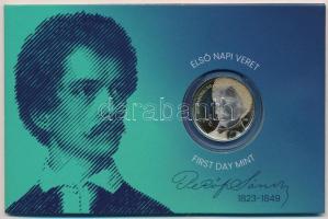 2023. 200Ft bicolor "Petőfi 200" első napi veret sorszámozott emléklapon "06478" T:UNC